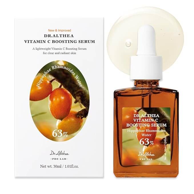 Dr. Althea Vitamin C Serum with Tranexamic Acid for brightening.