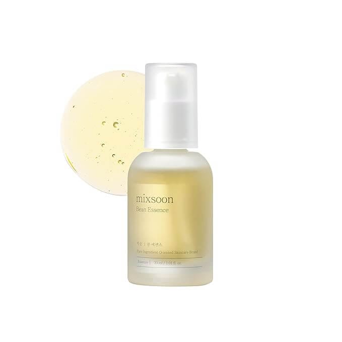 Mixsoon Bean Essence for glass skin hydration and exfoliation.