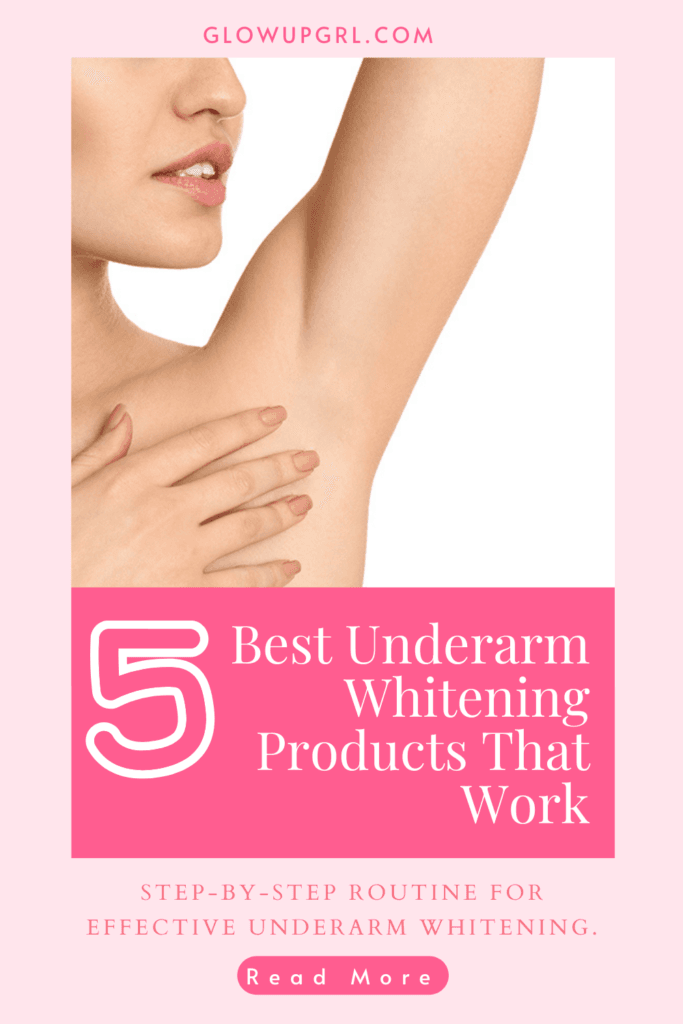 Affordable armpit whitening products for effective results.