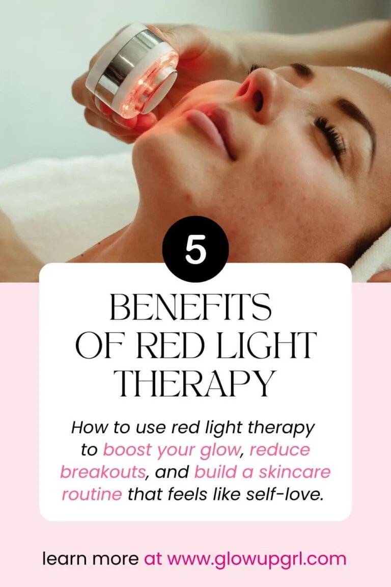 Discover 5 powerful benefits of red light therapy—from boosting your glow to reducing breakouts and building a skincare routine that feels like self-love. A must-read for your glow-up era.