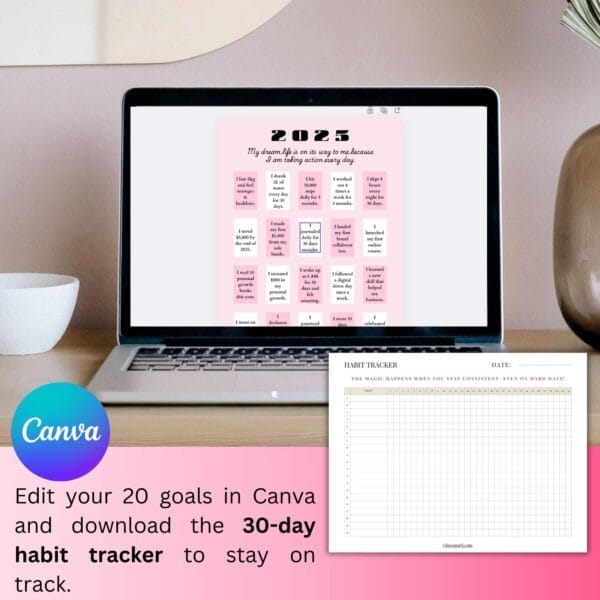 Instant Download Vision Board Bingo - Image 4