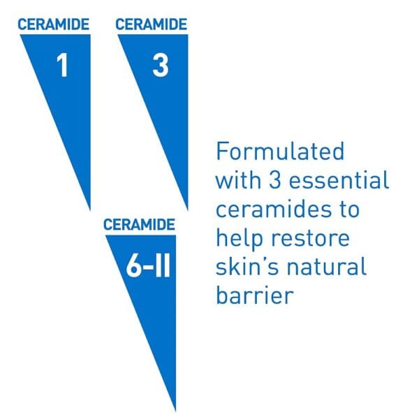 CeraVe Hydrating Cream-to-Foam Cleanser – Face Wash for Dry to Normal Skin with Hyaluronic Acid (19 oz) - Image 22