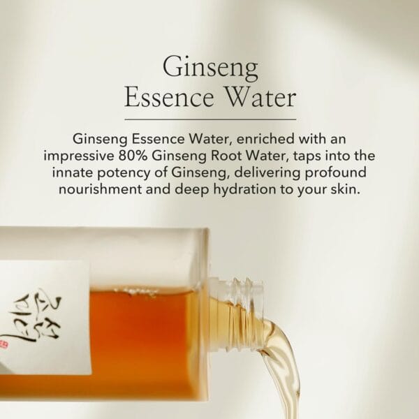 Beauty of Joseon Ginseng Essence Water – Hydrating Korean Toner for Dull or Dry Skin (150ml) - Image 5