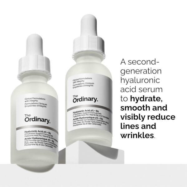The Ordinary Skin Support Duo – Hyaluronic Acid 2% + B5 & Niacinamide 10% + Zinc Serum Set (2 x 1 oz) - Image 2