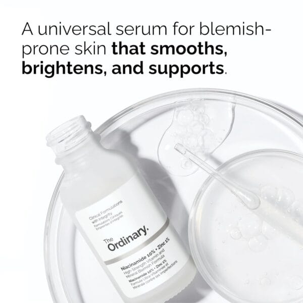 The Ordinary Skin Support Duo – Hyaluronic Acid 2% + B5 & Niacinamide 10% + Zinc Serum Set (2 x 1 oz) - Image 7
