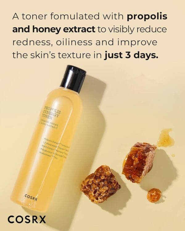 COSRX Full Fit Propolis Synergy Toner – Hydrating & Balancing Korean Toner with Propolis + Honey (150ml) - Image 2